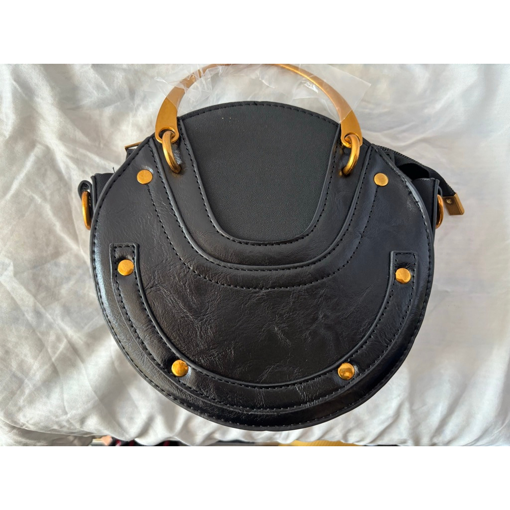 Women's Unbranded Black Gold One Size Mini Crossbody Bag